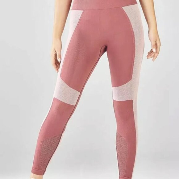 Fabletics Limited Edition Demi Lovato Seamless Statement Leggings - Picture 1 of 3